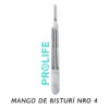 INSTRUMENTALES MANGO DE BISTURÍ NRO 4