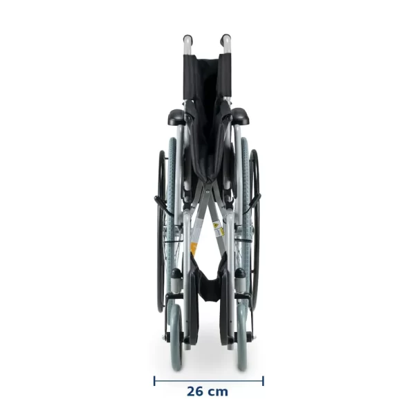 Silla de Ruedas  Dellamed D100  / Aluminio / 120 kilos - Imagen 5