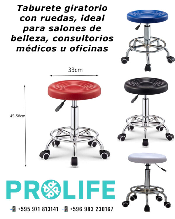 TABURETE / BUTACAS CONSULTORIO / OFICINAS - Imagen 7