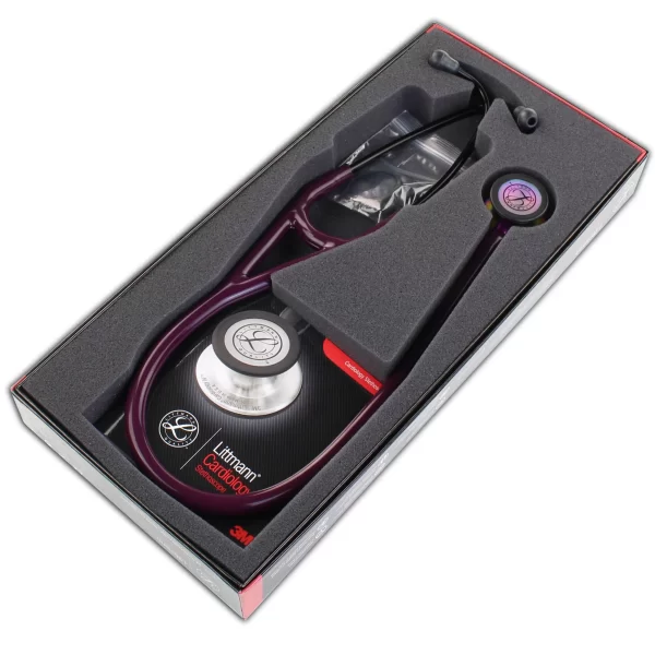 ESTETOSCOPIO LITTMANN CARDIOLOGY CLASSIC IV Rainbow Plum - Violet Stem 6205 - Imagen 2