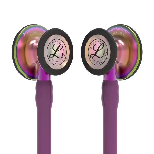 ESTETOSCOPIO LITTMANN CARDIOLOGY CLASSIC IV Rainbow Plum - Violet Stem 6205 - Imagen 6